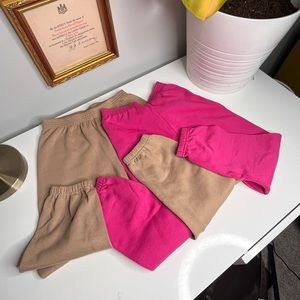 Girls sweatpants x2